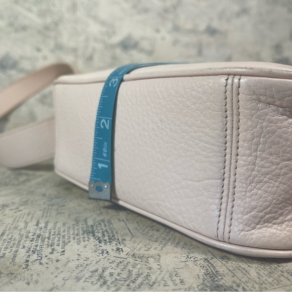 Leatherology Meadow Double Zip Camera Bag Rose Full Grain Leather Pebbled Soft - Picture 13 of 13